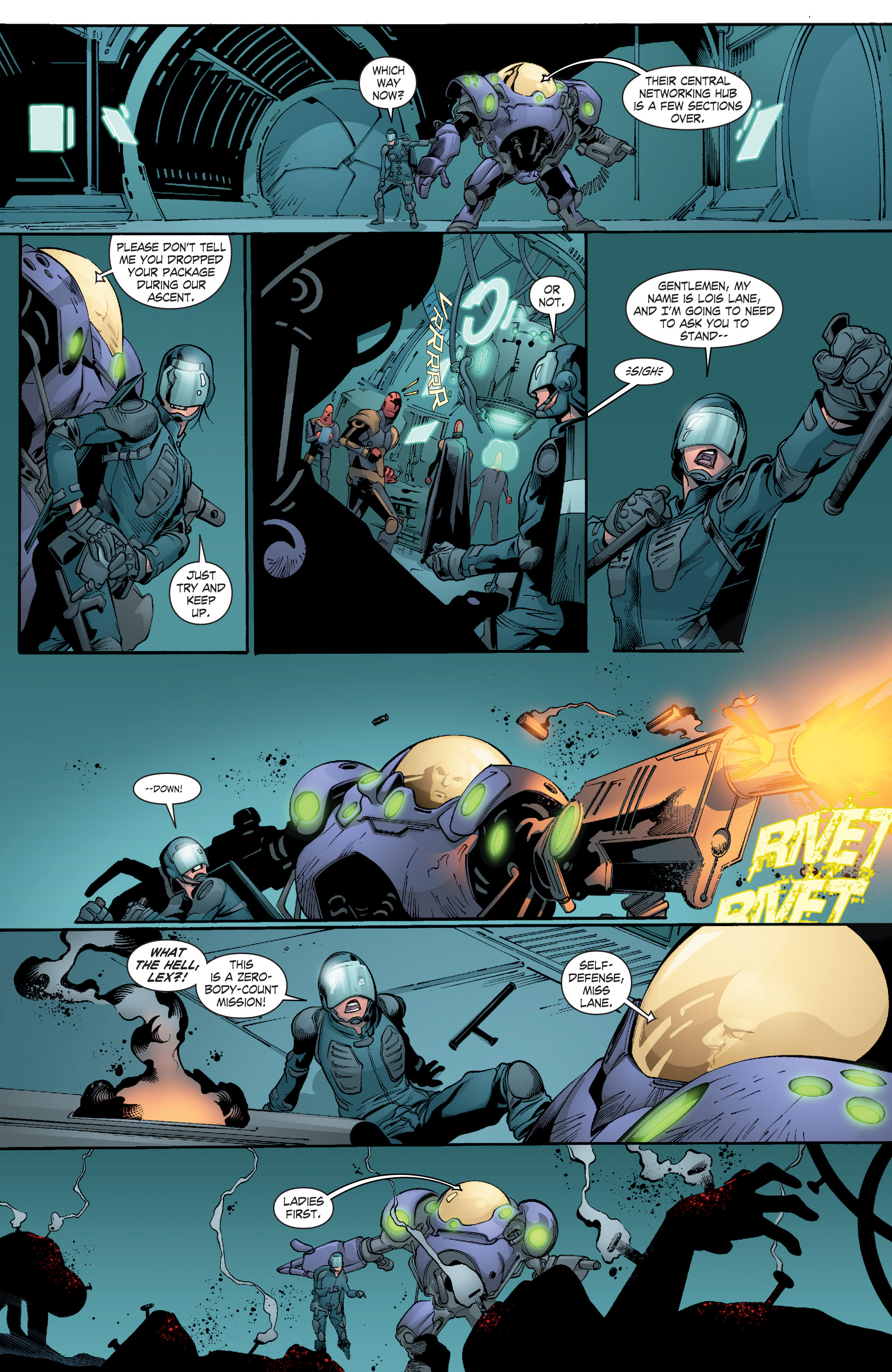 Read online Smallville Season 11 [II] comic -  Issue # TPB 9 - 56