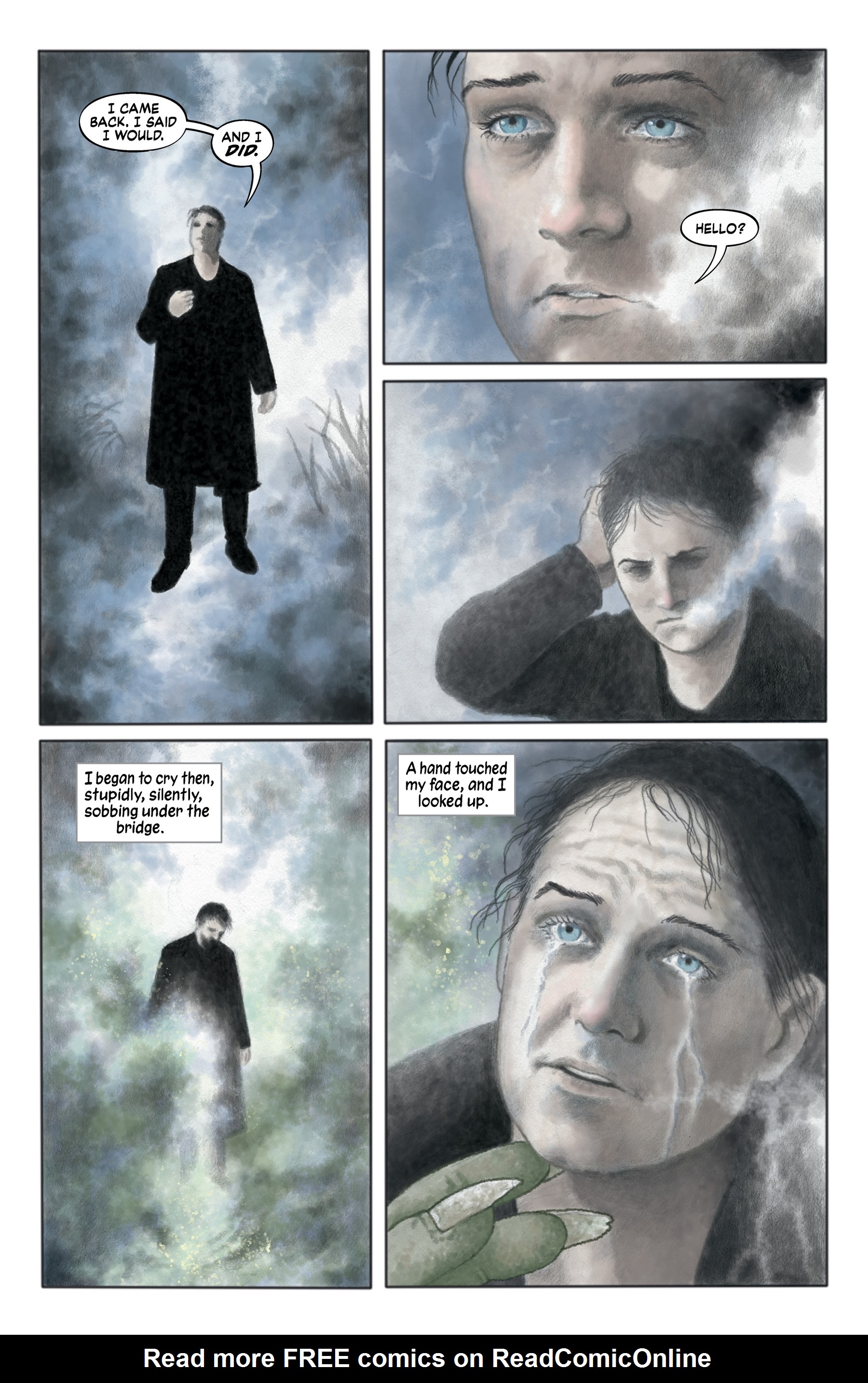 Read online Neil Gaiman's Troll Bridge comic -  Issue # TPB - 53