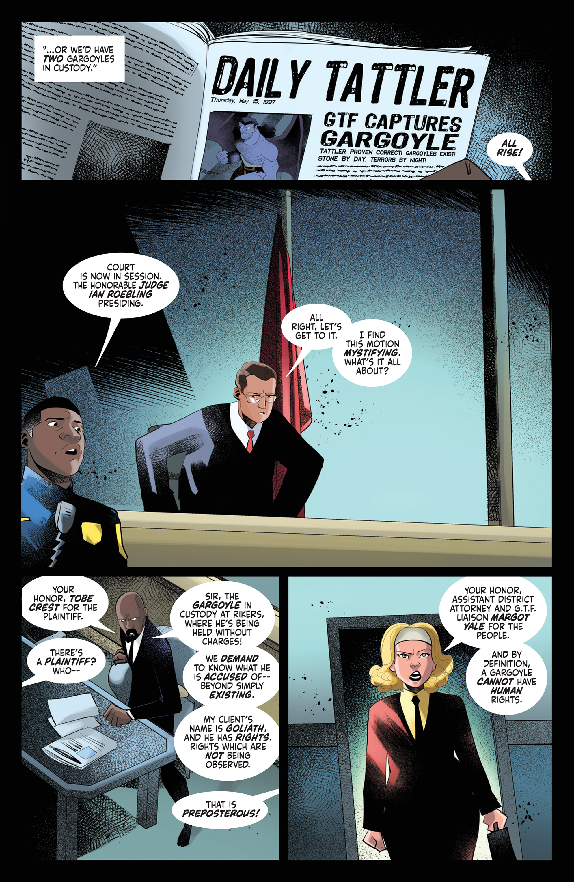 Read online Gargoyles (2022) comic -  Issue #5 - 18