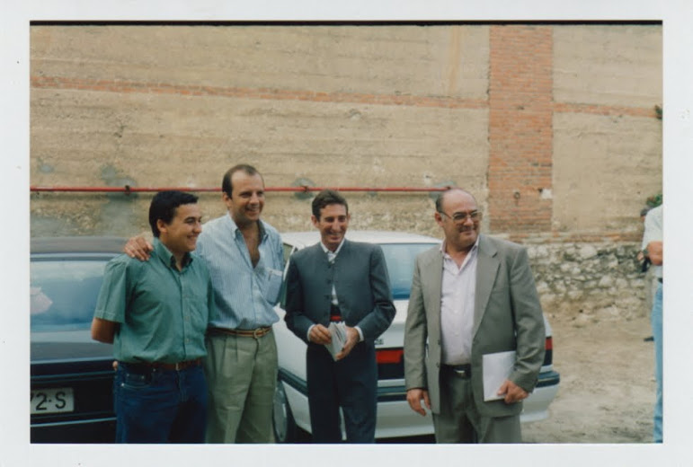 Con Beltrán Núñez y Carlos Gallego