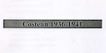 COSTEAN  ----- 1936-1941