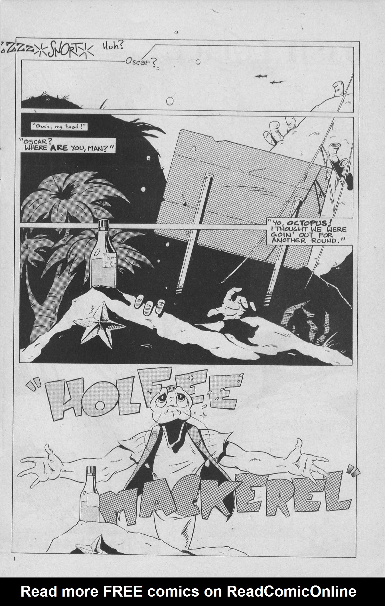 Read online The Fish Police comic -  Issue #3 - 3