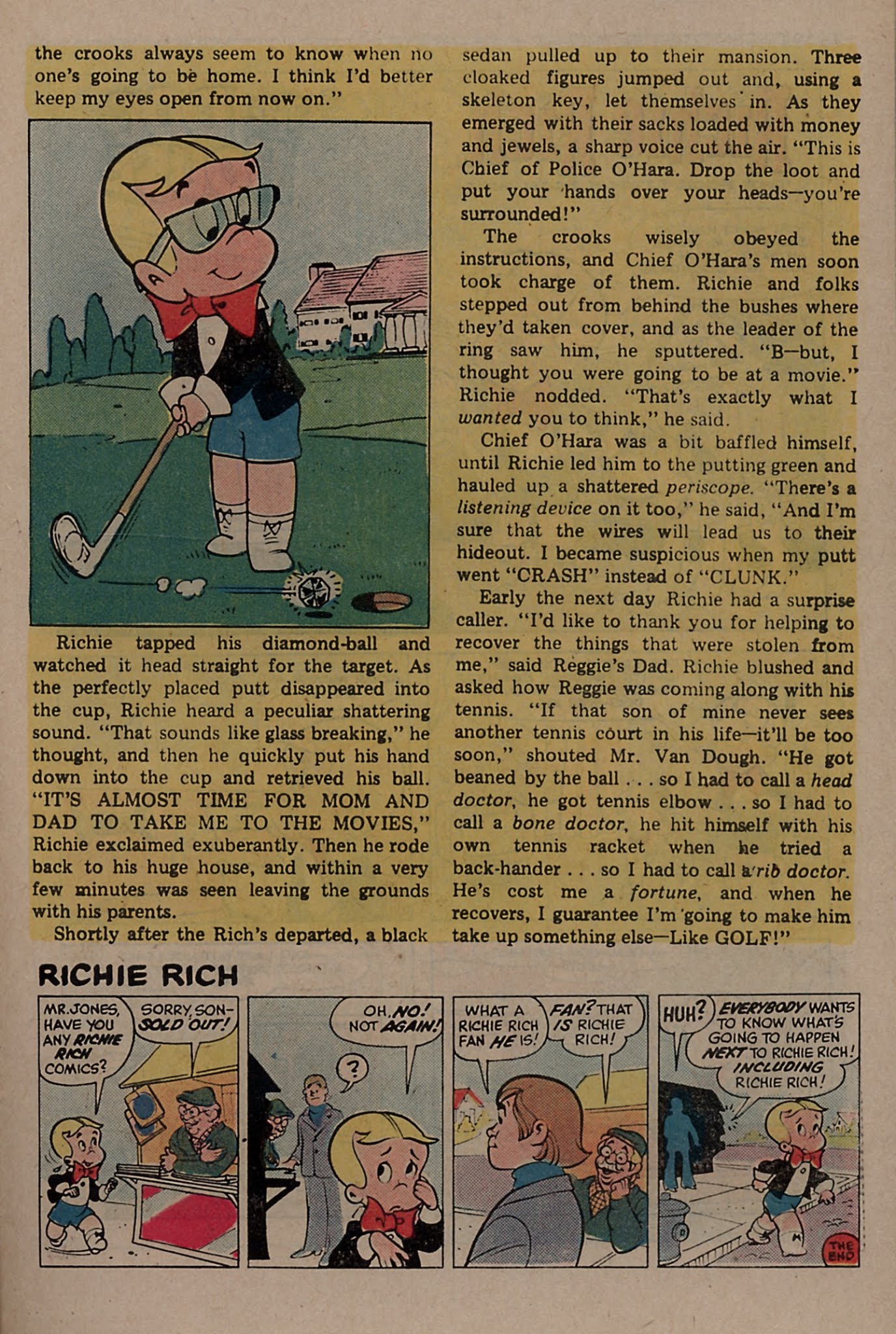 Read online Richie Rich & Dollar the Dog comic -  Issue #18 - 27