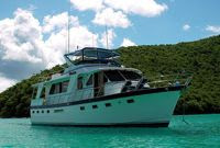 Charter motor yacht Shining Star in the Virgin Islands with ParadiseConnections.com