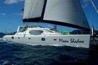 Charter catamaran MOON SHADOW for the holidays with Paradise Connections Yacht Charters