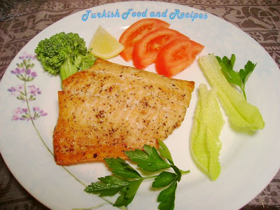 Basil Salmon (Feslegenli Somon Baligi)
