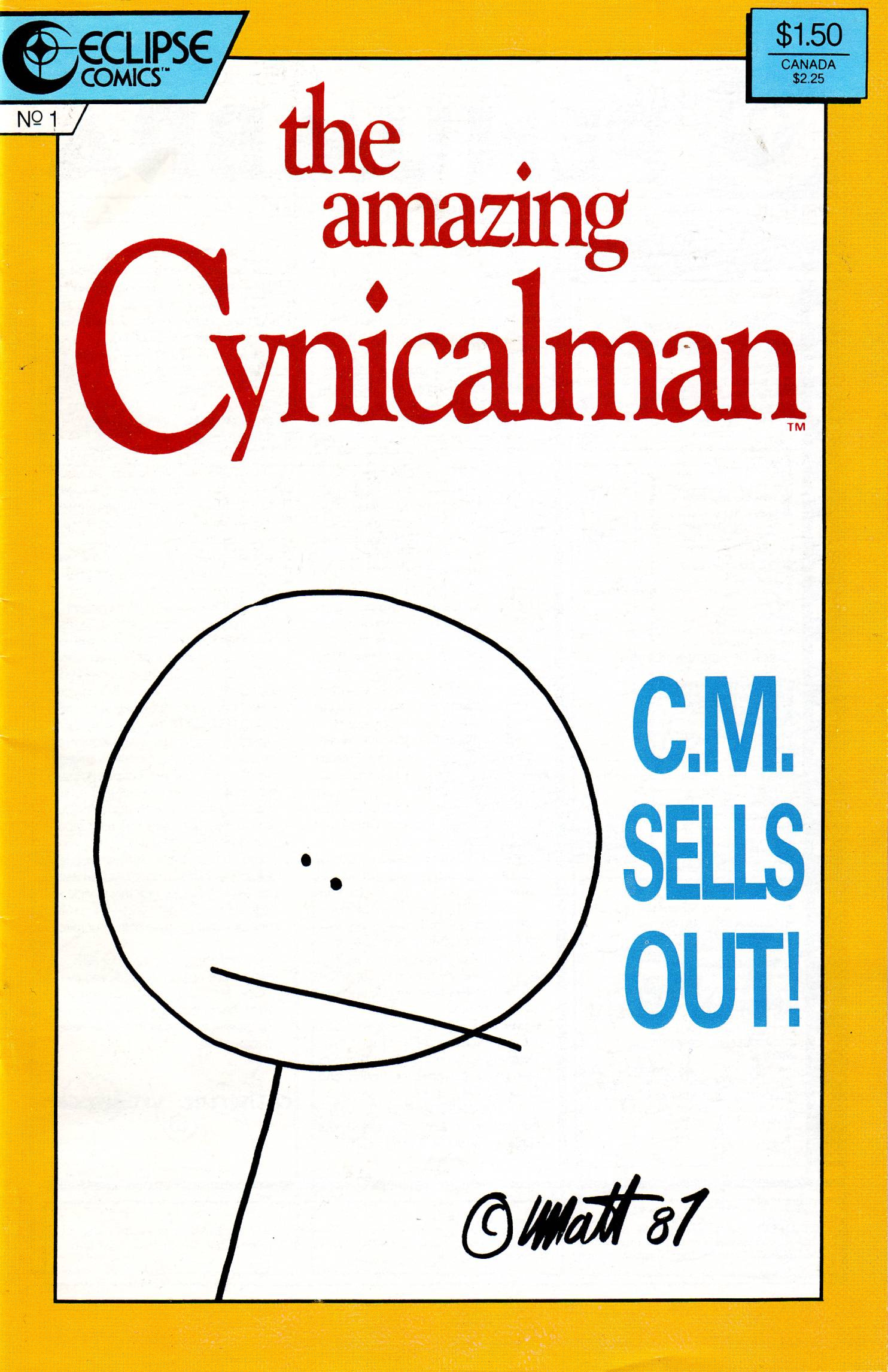 Read online Amazing Cynicalman comic -  Issue # Full - 1