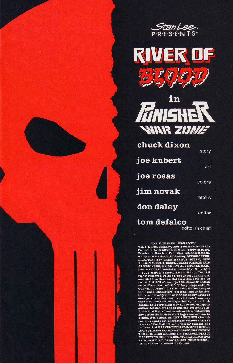 Read online The Punisher War Zone comic -  Issue #35 - 2