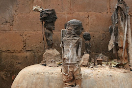 Voodoo-Altar in Benin