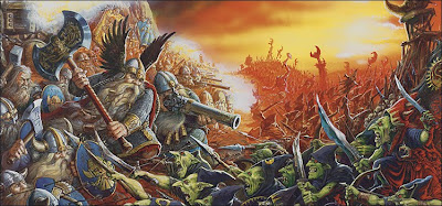 Image result for dwarf battle goblins