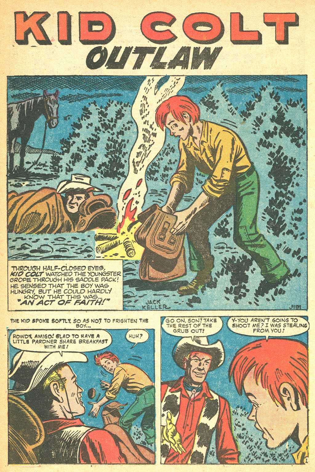 Read online Kid Colt Outlaw comic -  Issue #60 - 16