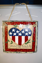 Americana Slate Painting