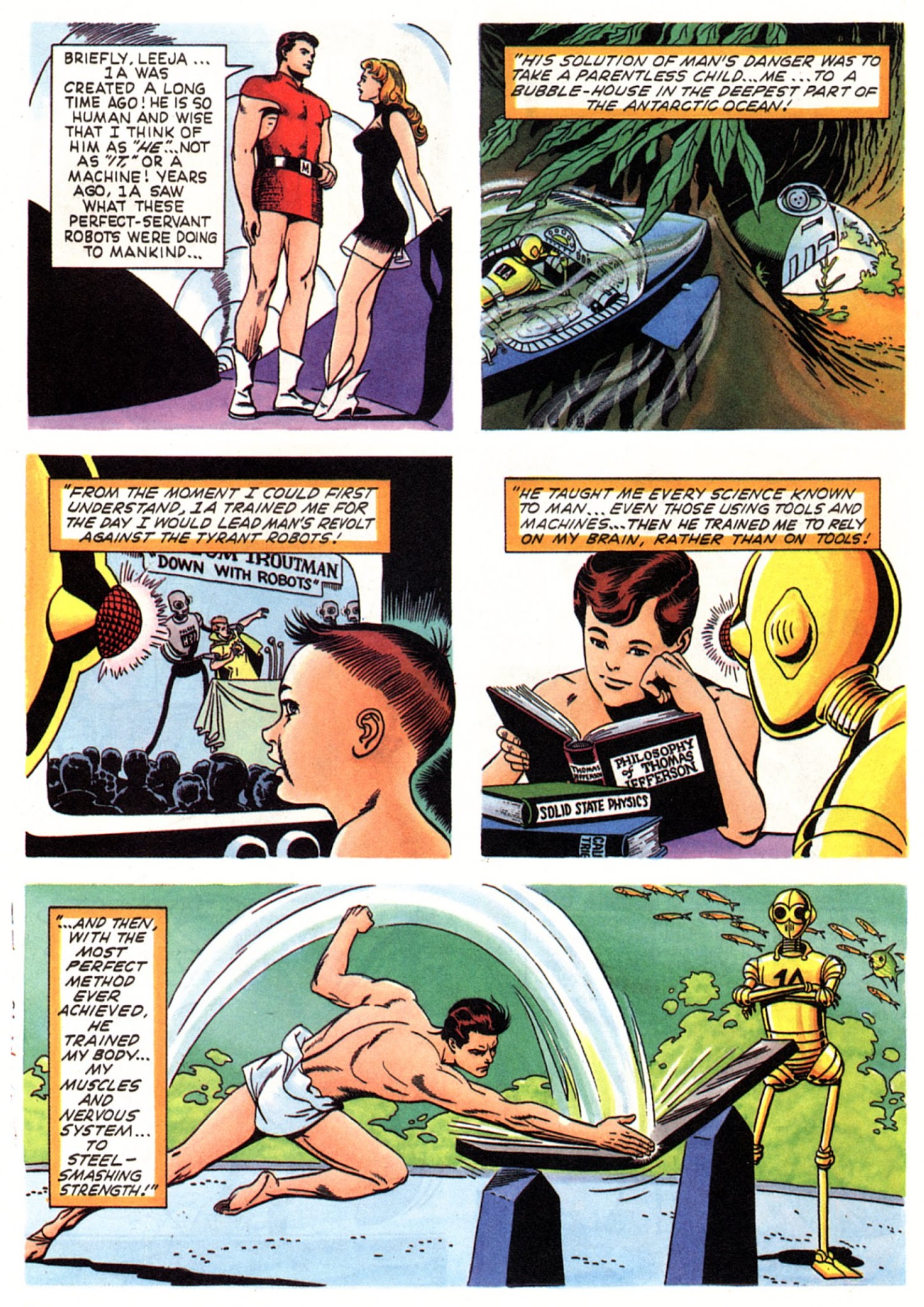 Read online Vintage Magnus, Robot Fighter comic -  Issue #1 - 16