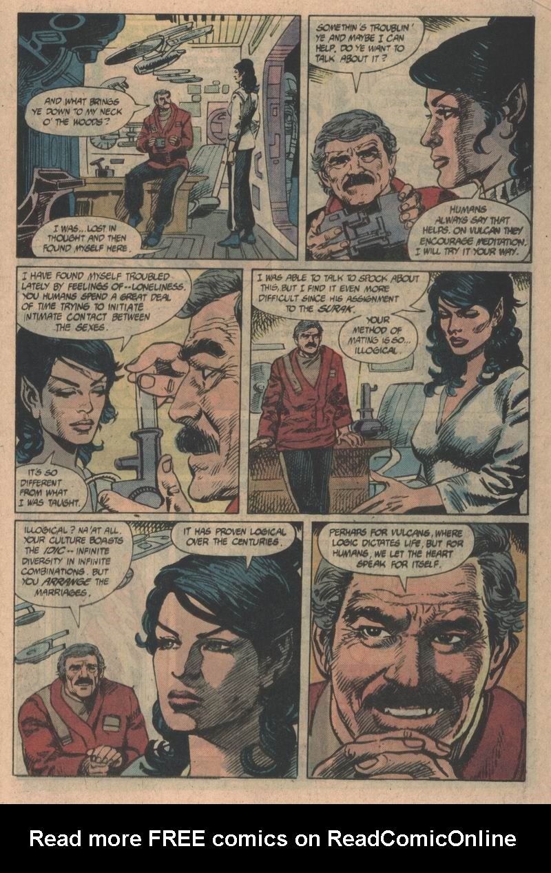 Read online Star Trek (1984) comic -  Issue #27 - 18