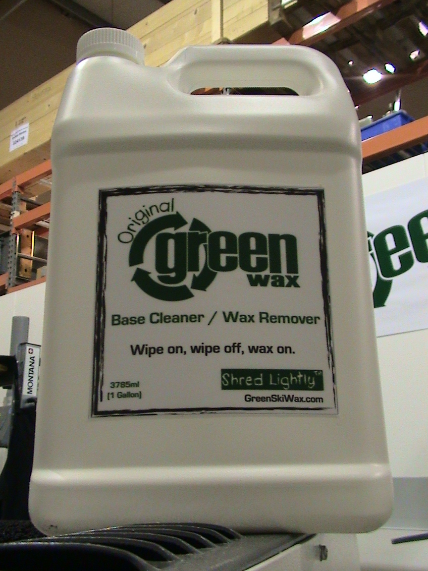 Snowboard Green Green Wax Base Cleaner