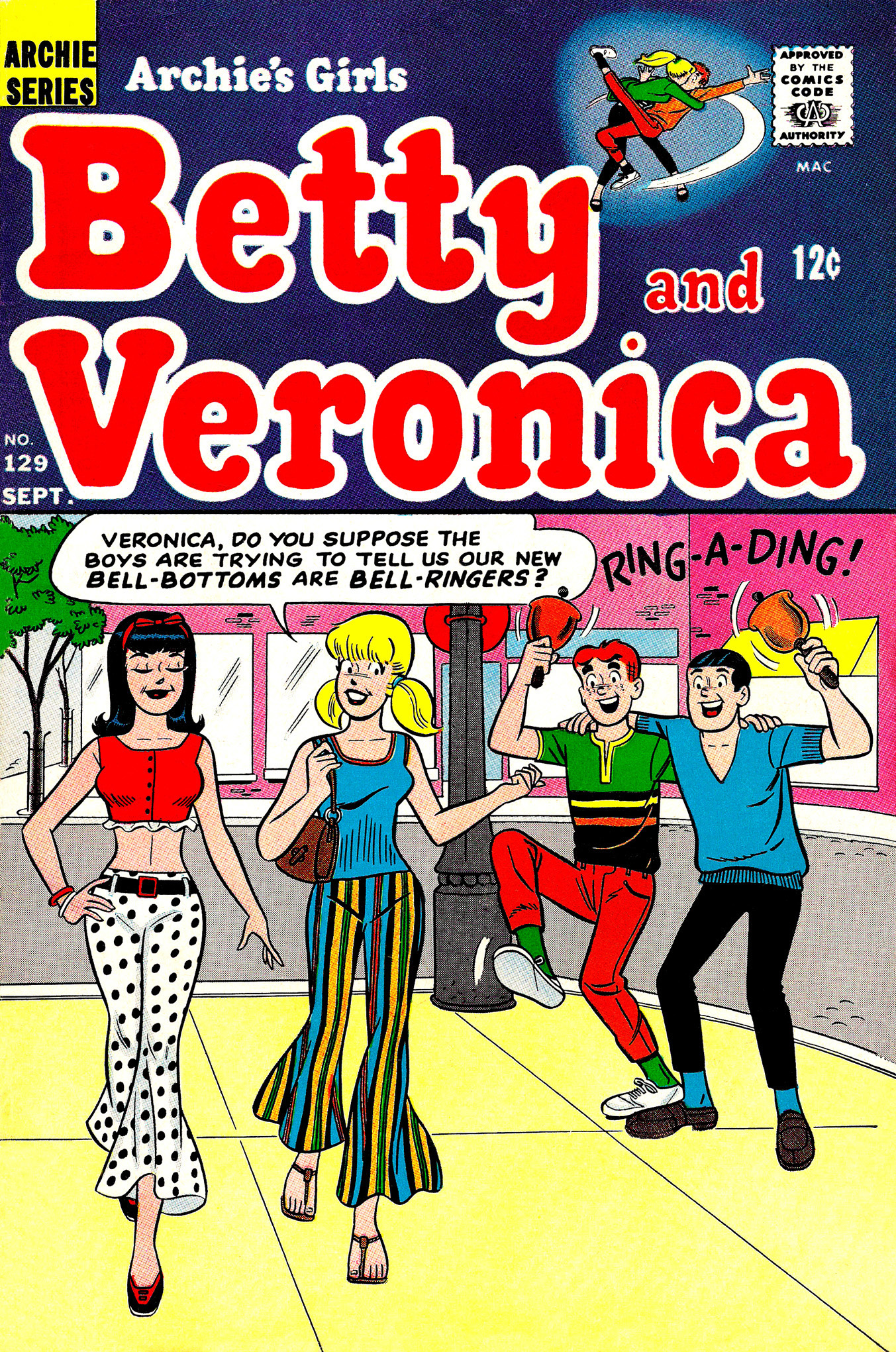 Read online Archie's Girls Betty and Veronica comic -  Issue #129 - 1