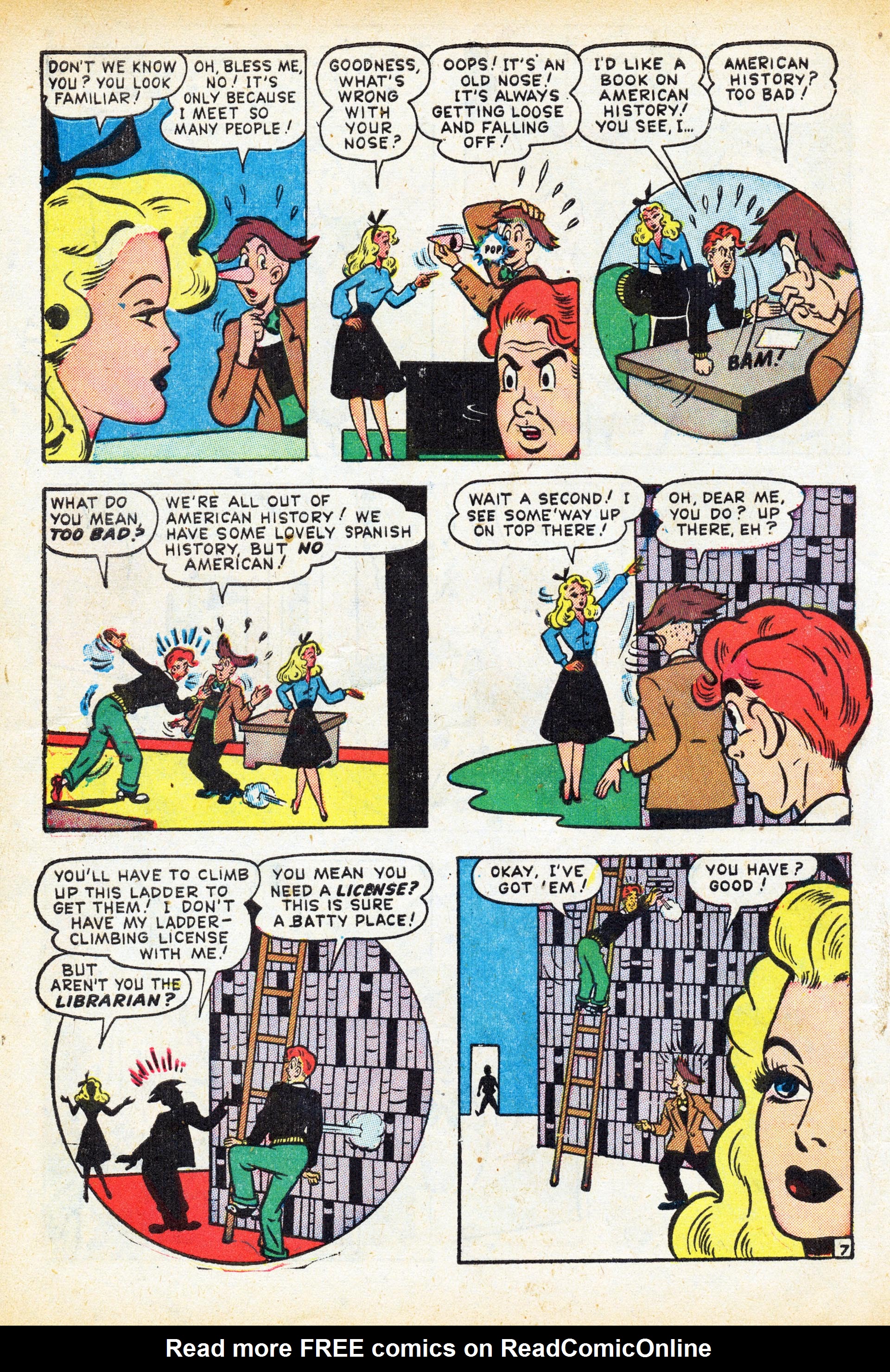 Read online Willie Comics (1946) comic -  Issue #16 - 48