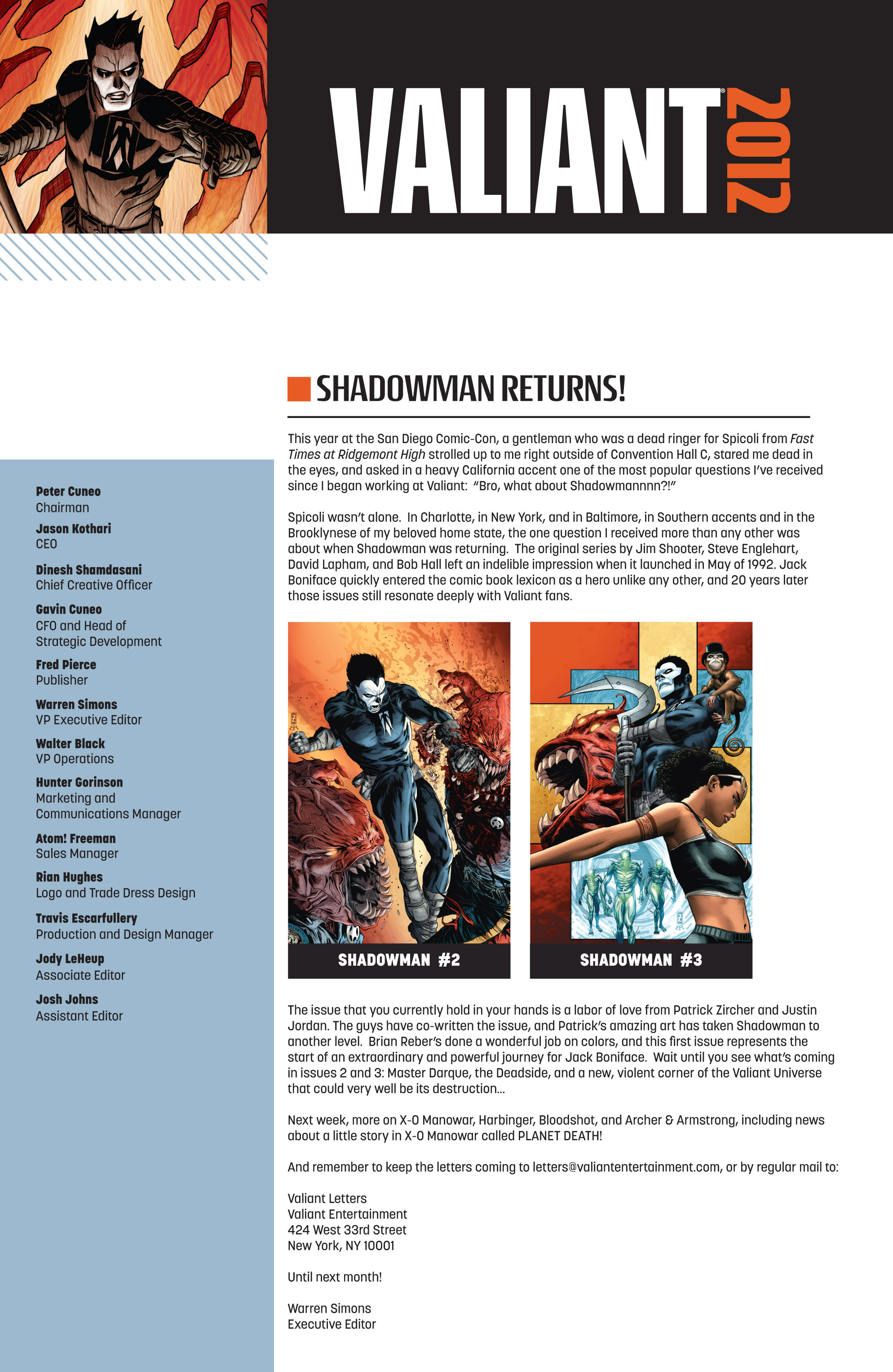 Read online Shadowman (2012) comic -  Issue #1 - 28