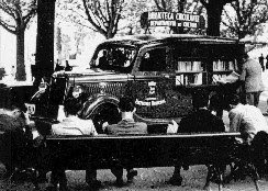 Curiosidade: 1º Carro-Biblioteca, em 1936.