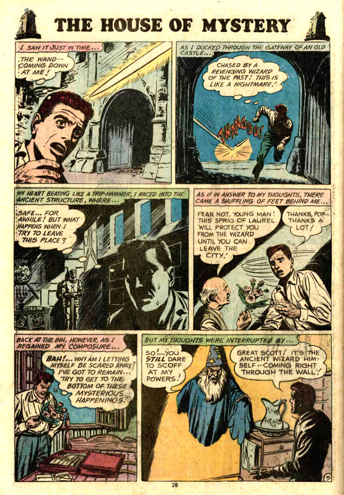 Read online House of Mystery (1951) comic -  Issue #228 - 28
