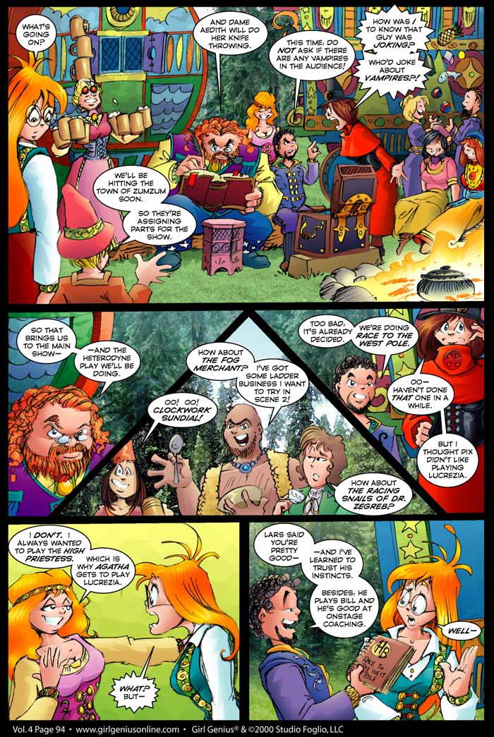 Read online Girl Genius (2002) comic -  Issue #4 - 95