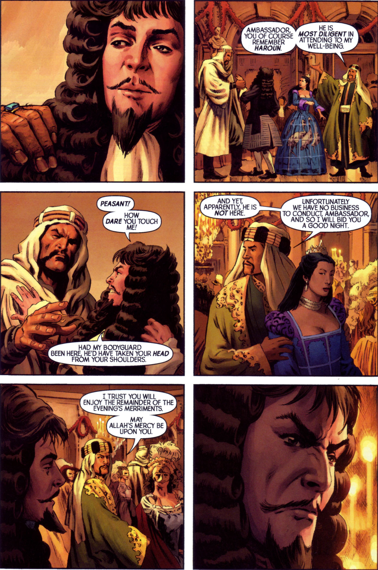 Read online Samurai: Heaven and Earth comic -  Issue #4 - 17