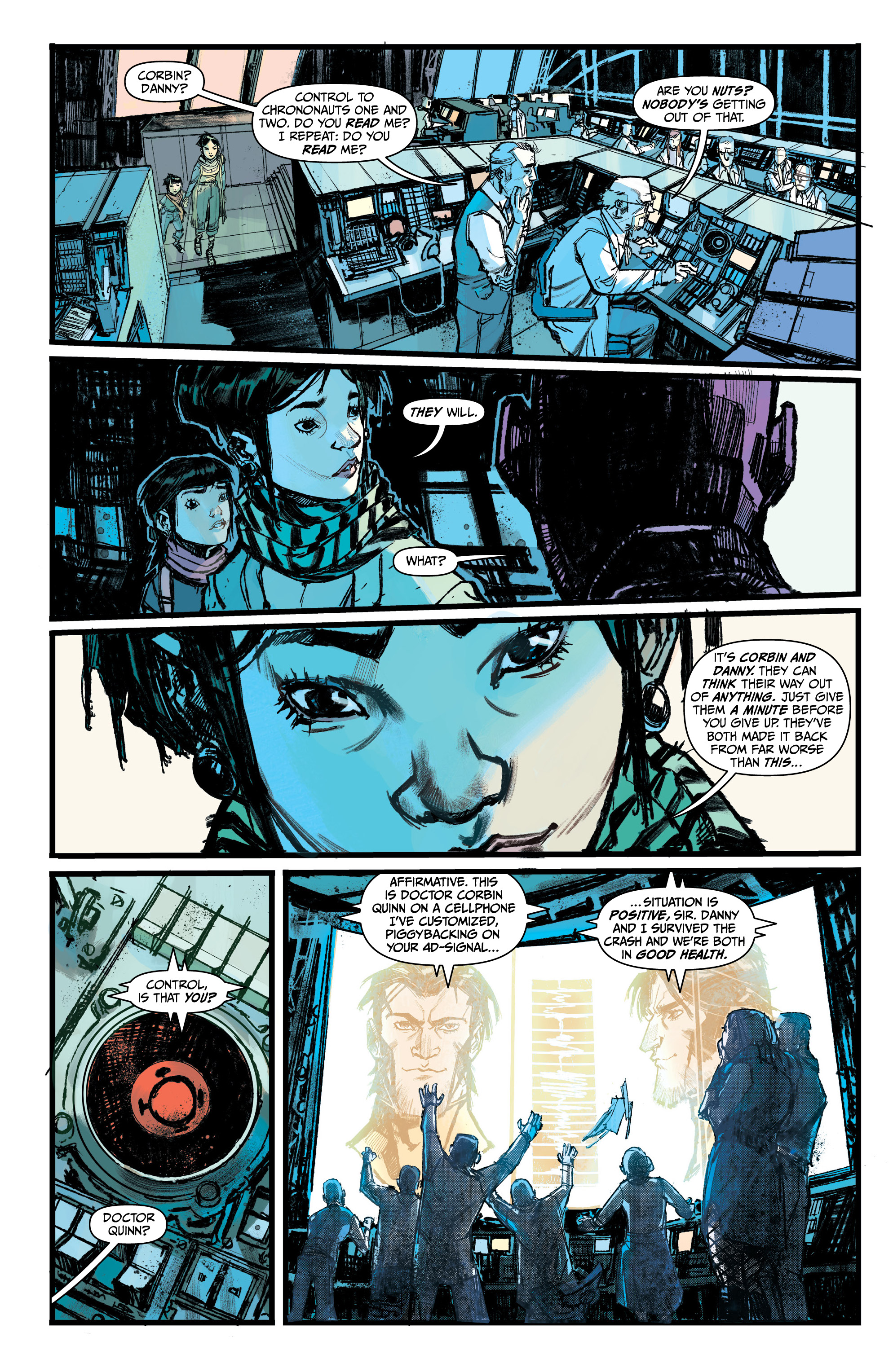 Read online Chrononauts: Futureshock comic -  Issue #1 - 11