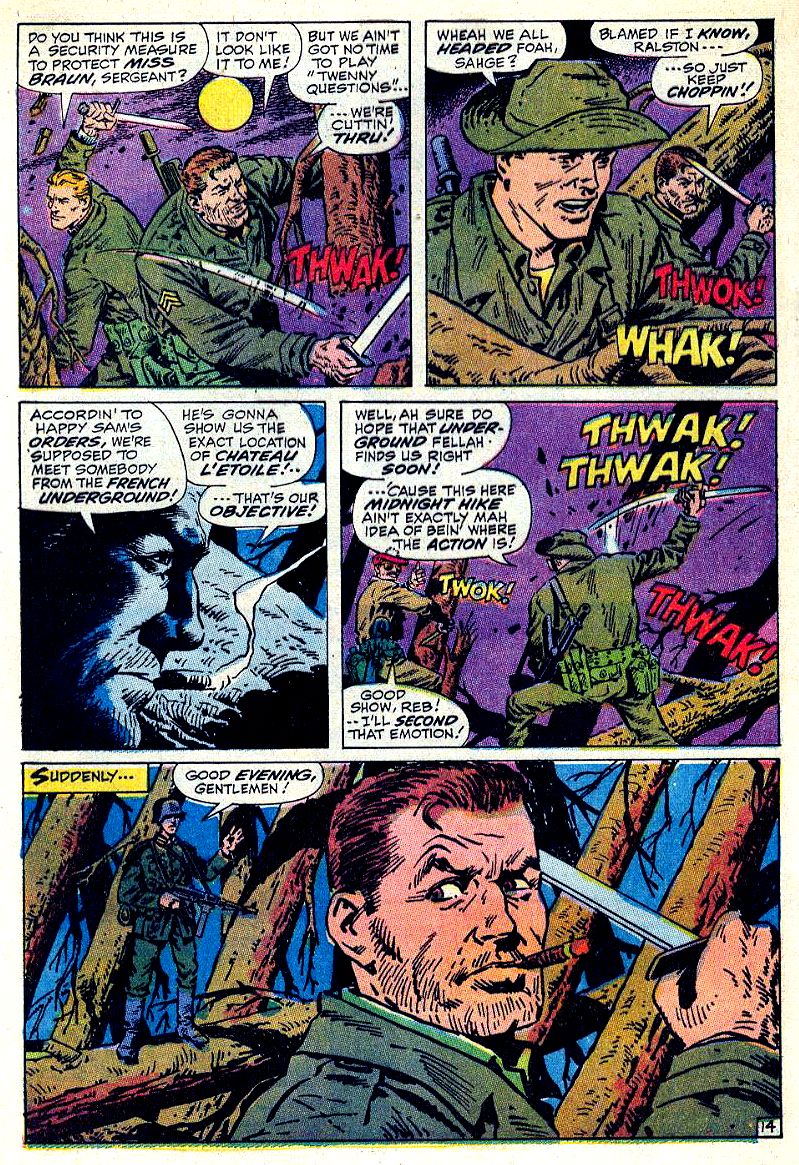 Read online Sgt. Fury comic -  Issue #81 - 20