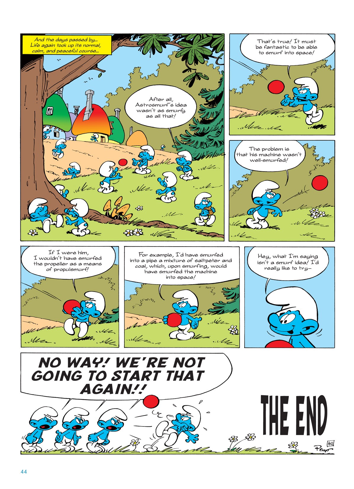 Read online The Smurfs comic -  Issue #7 - 44