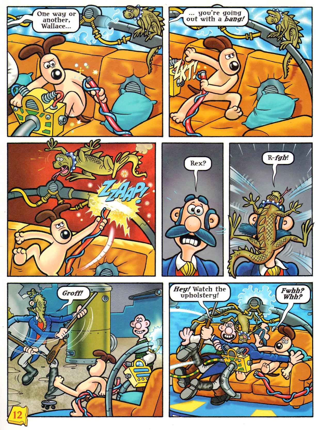 Read online Wallace & Gromit Comic comic -  Issue #11 - 12