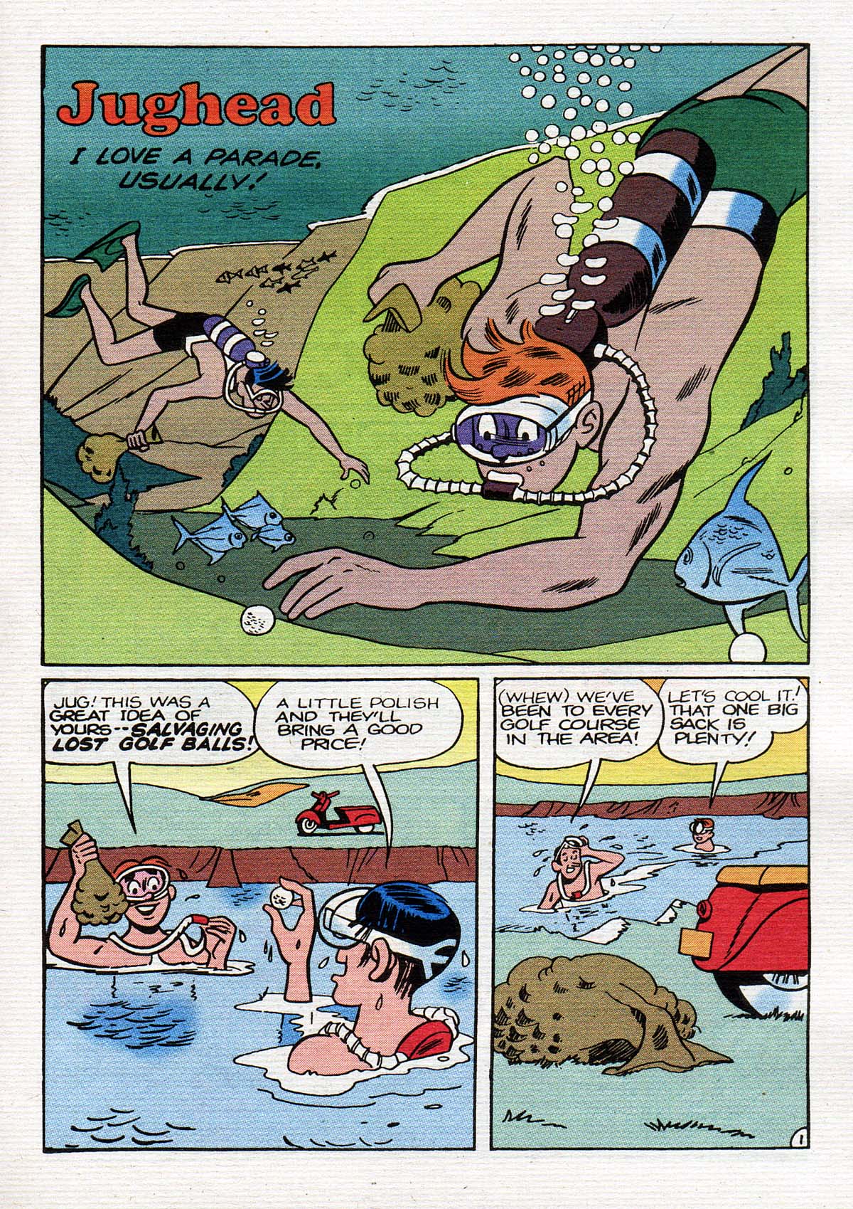 Read online Jughead's Double Digest Magazine comic -  Issue #104 - 168