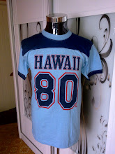 VINTAGE HAWAII 80 POLYTEES 50/50 KAIN SAMBUNG SHIRT (strictly not for sale!!)