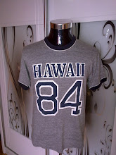 VINTAGE HAWAII 84 3 BLEND RINGER SHIRT VERY RARE!!!!! (STRICTLY NOT FOR SALE!!!!)