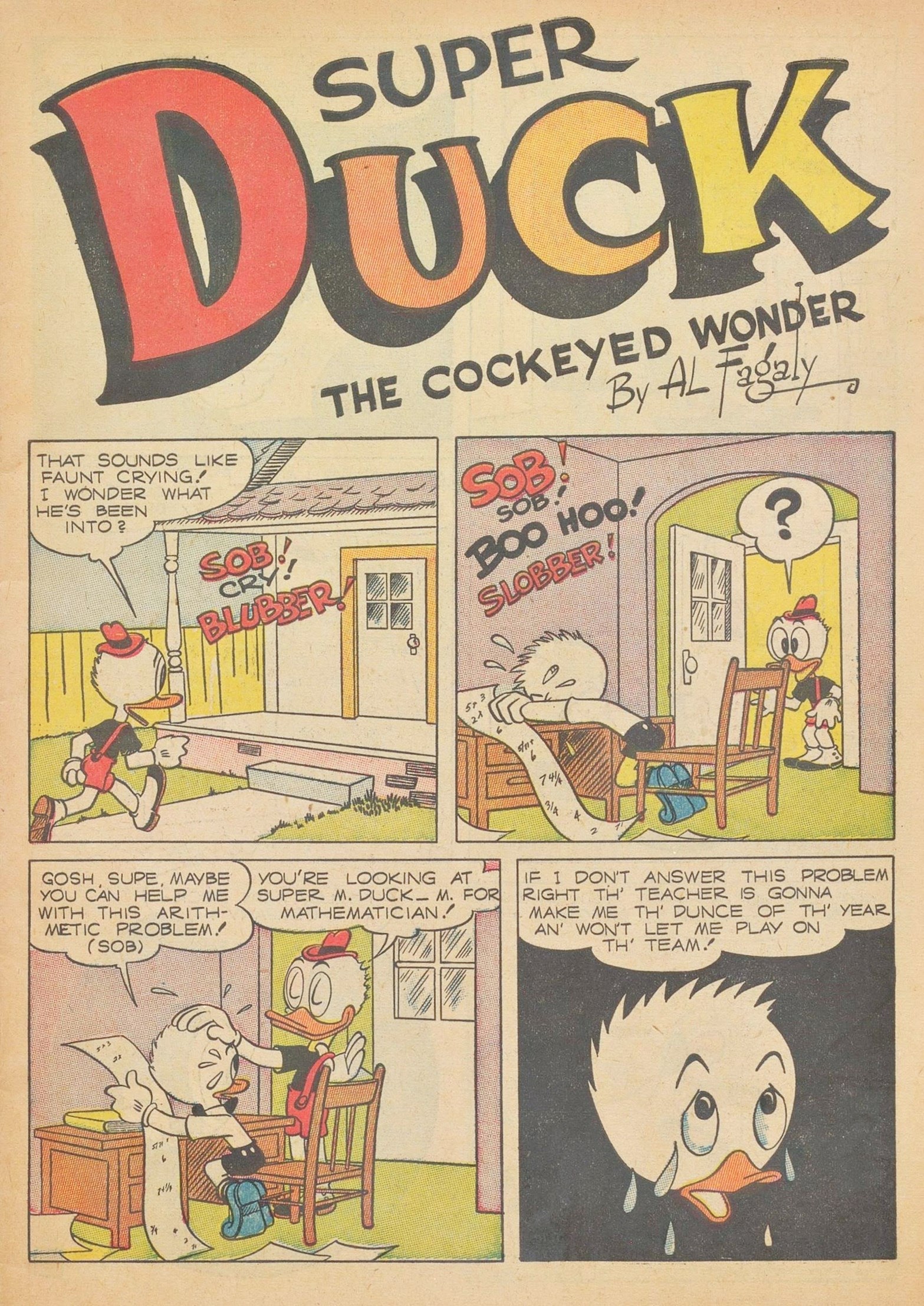 Read online Super Duck Comics comic -  Issue #14 - 3