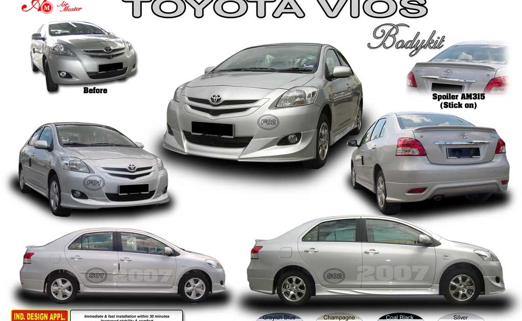 Modifikasi Motor Mobil  Toyota  Vios 