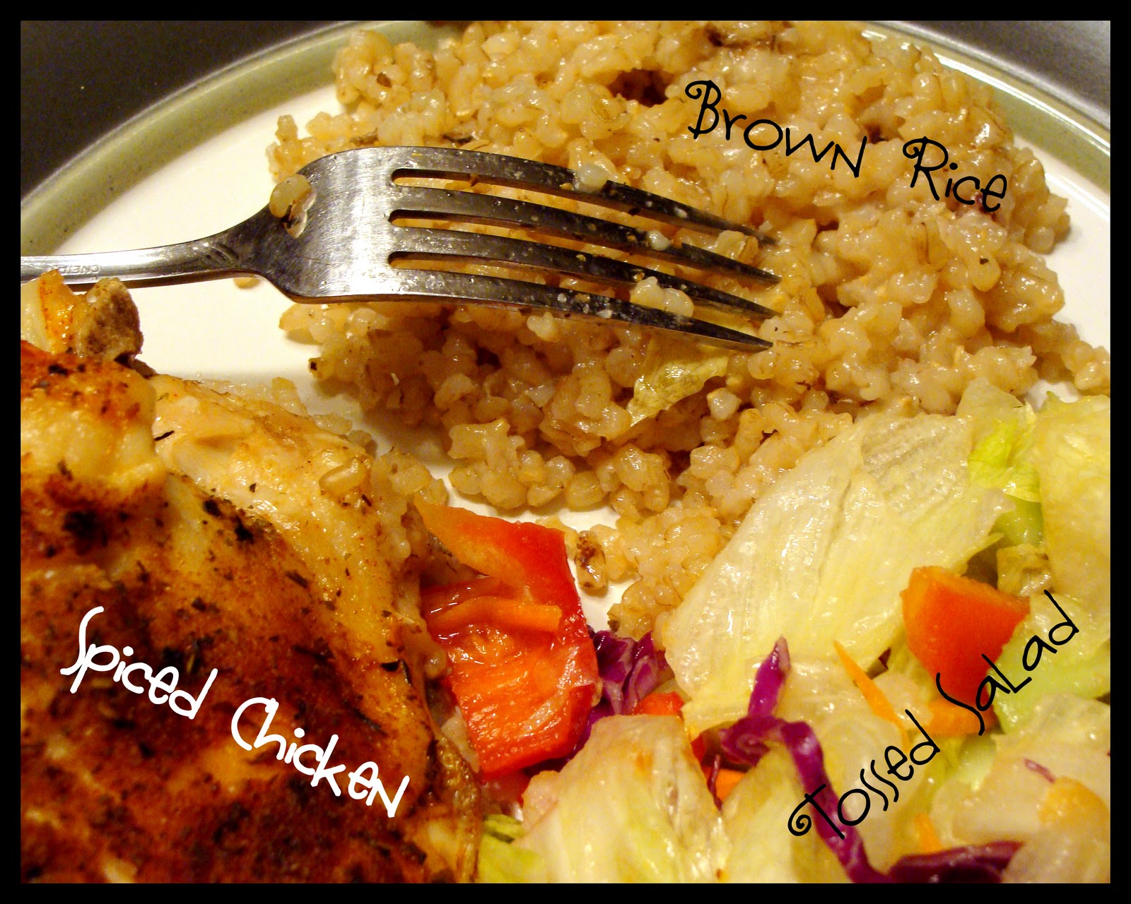 Cantstopbaking One Dish Dinner Spiced Chicken and Rice