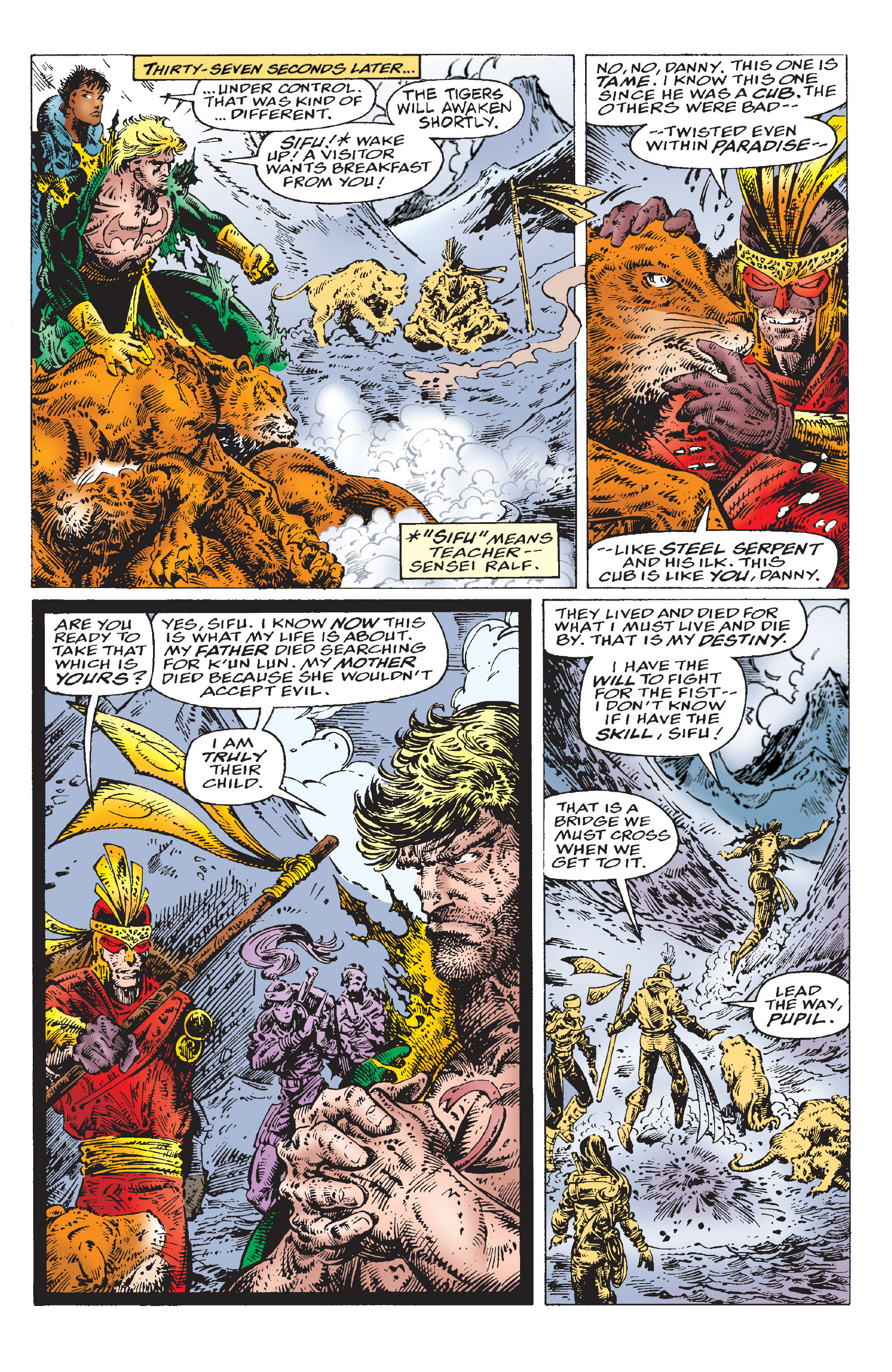 Read online Iron Fist: The Return of K'un Lun comic -  Issue # TPB - 40