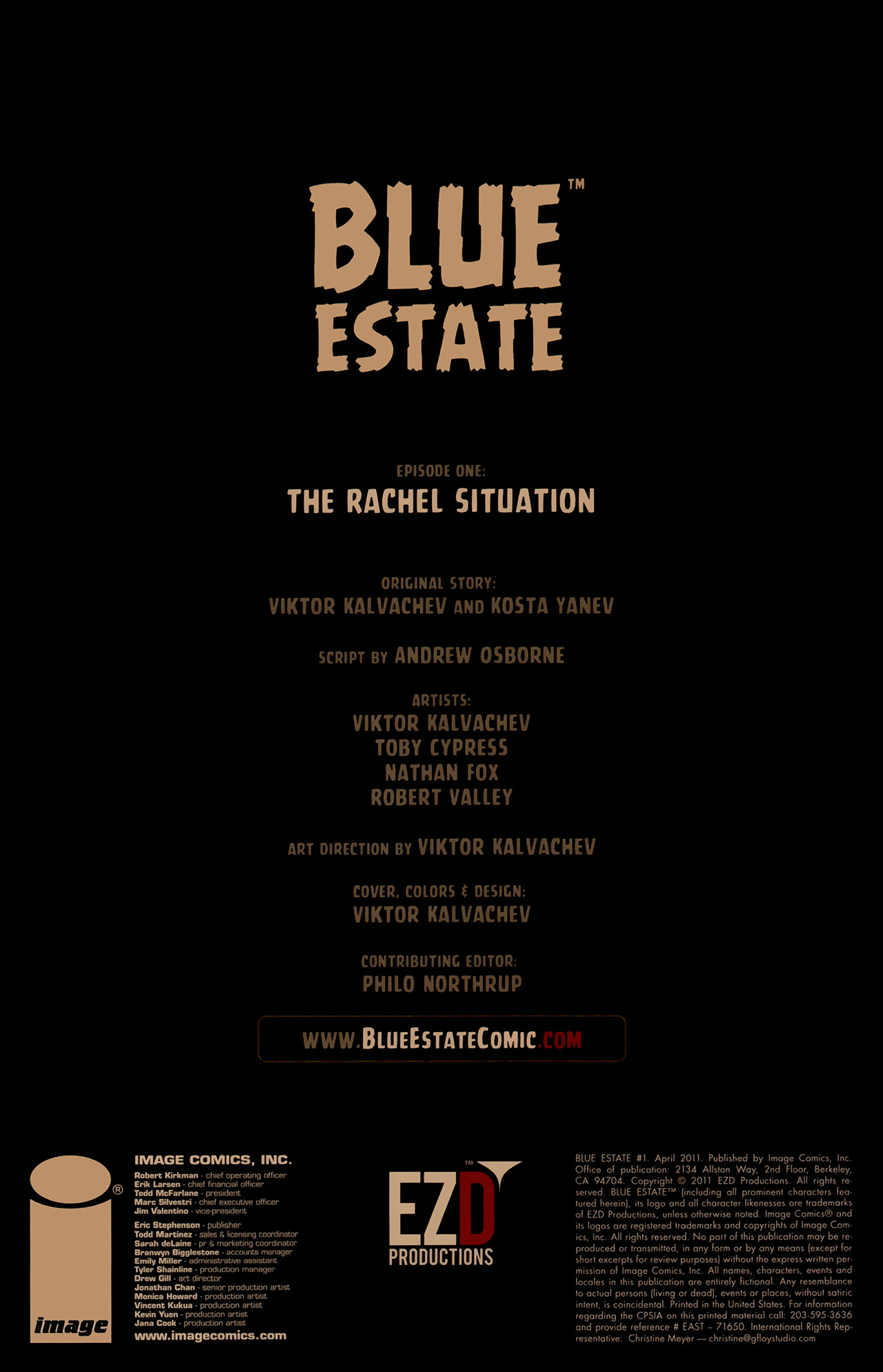 Read online Blue Estate comic -  Issue #1 - 2