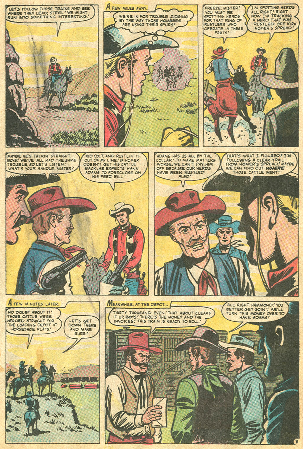 Read online Kid Colt Outlaw comic -  Issue #143 - 24