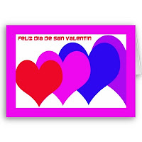 Valentine Cards: Spanish Valentine Card, Valentine's Day in Spain