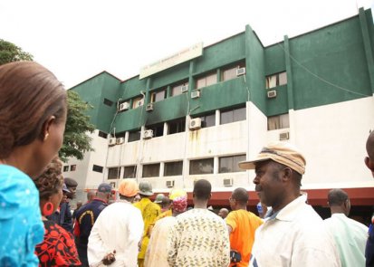 ekiti pdp secretariat fire ekiti pdp secretariat fire