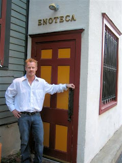 GM Josh Palmer standing at side entrance to the Enotica