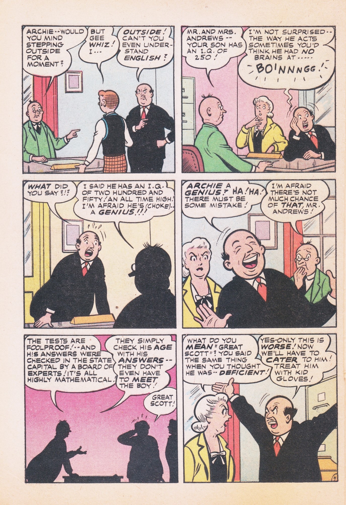 Read online Pep Comics comic -  Issue #82 - 6