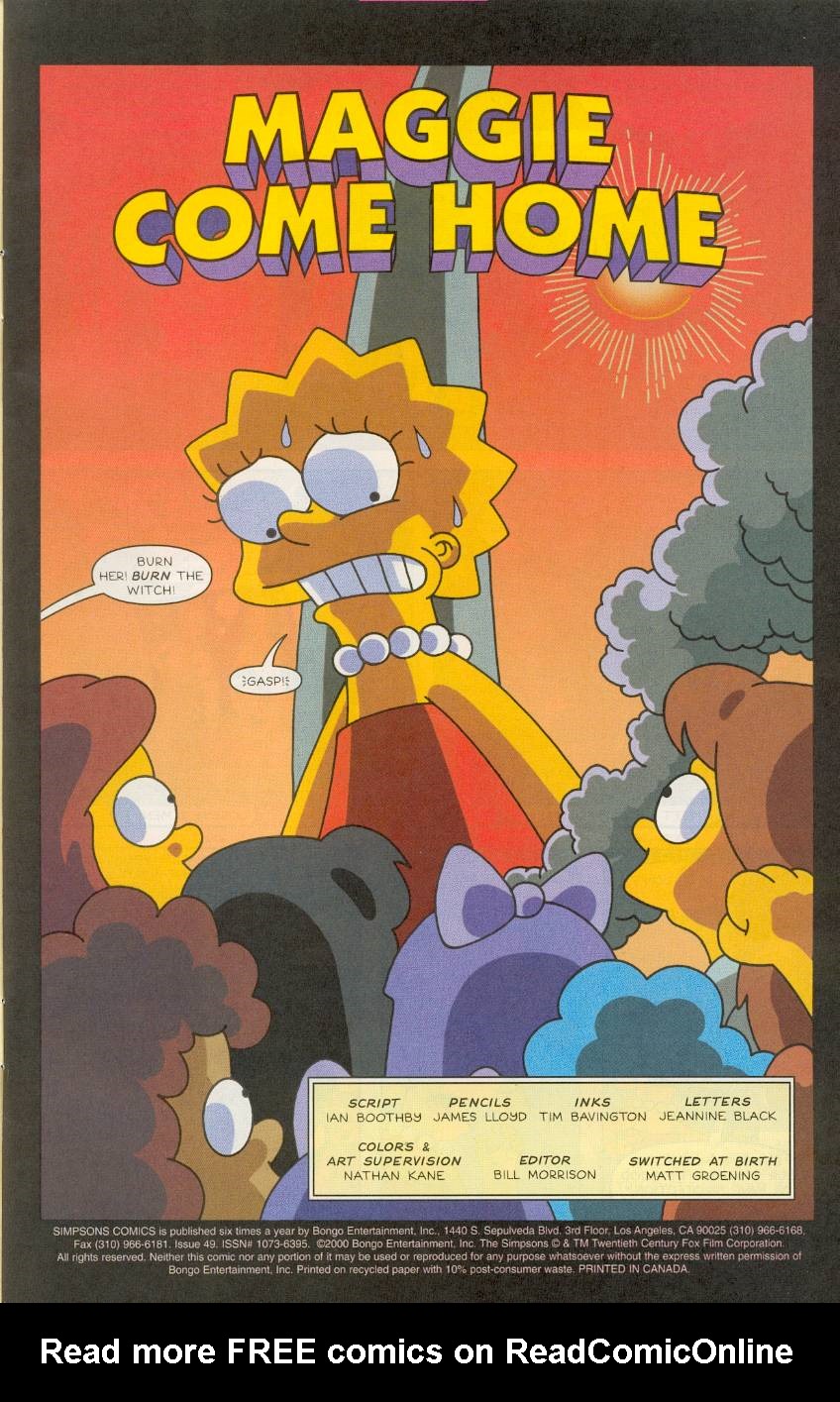Read online Simpsons Comics comic -  Issue #49 - 2