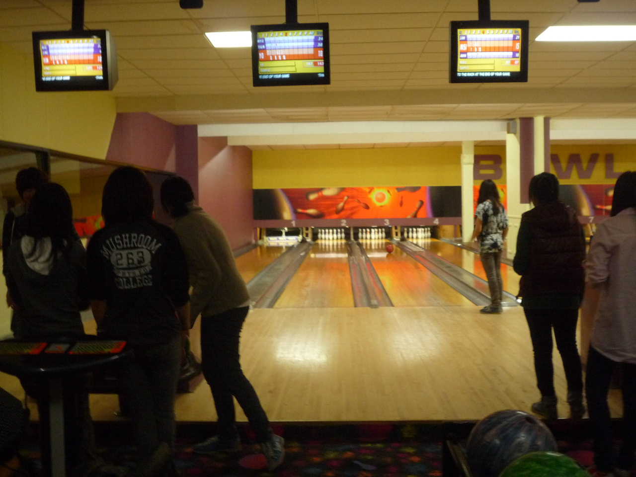 Esol NPGHS Ten Pin Bowling with International Students