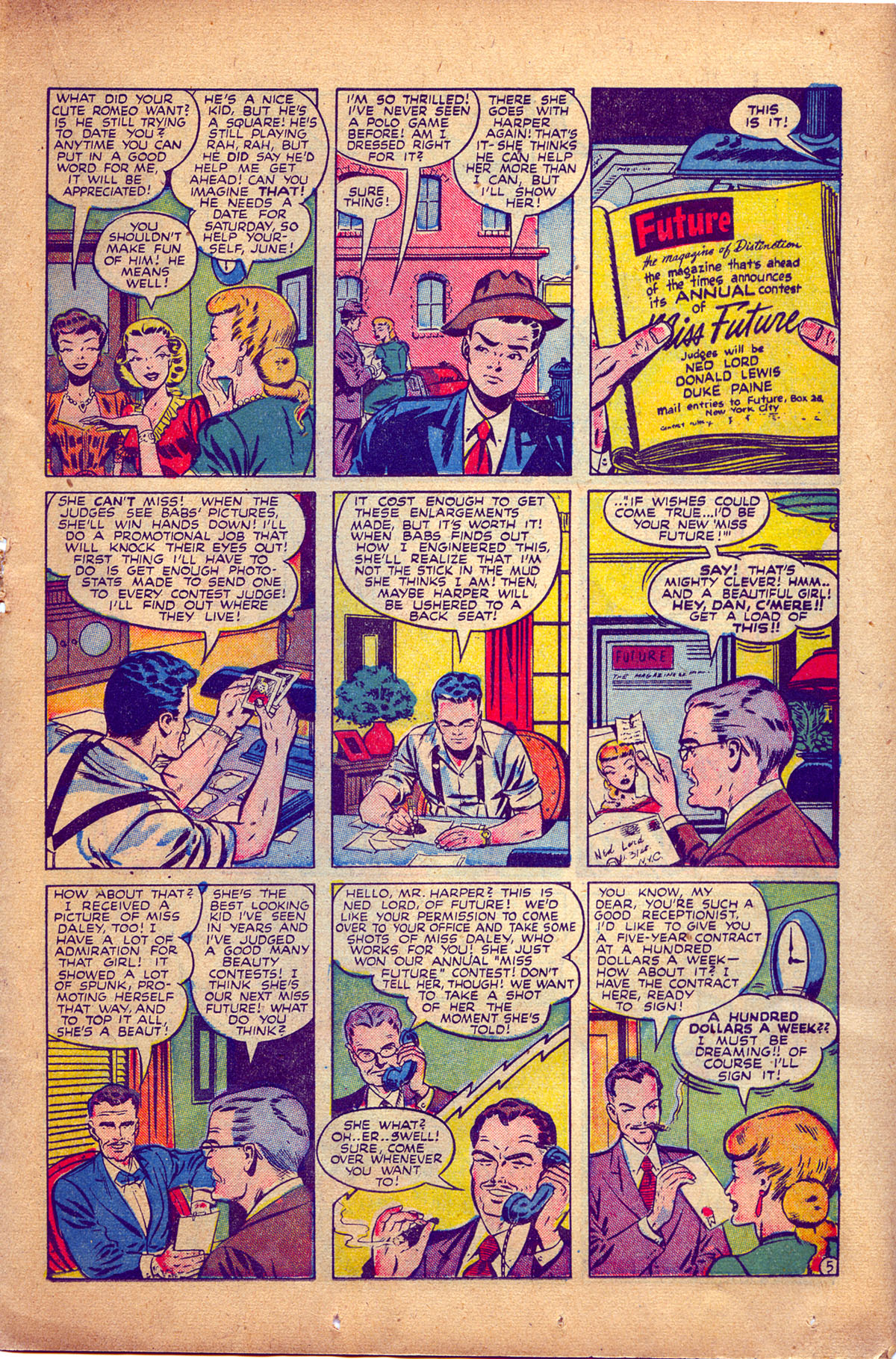 Read online Boy Comics comic -  Issue #37 - 27