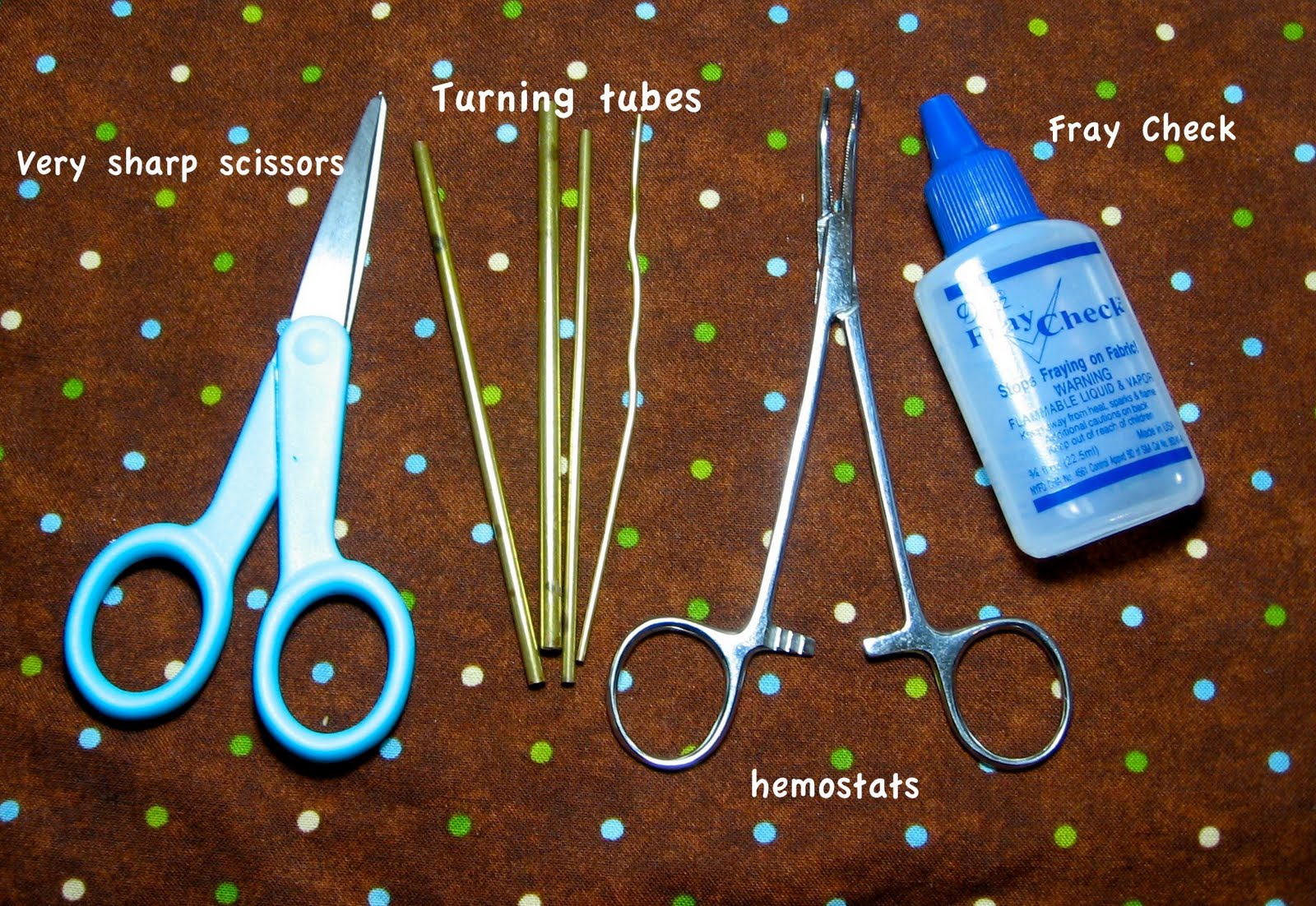 Doll Sewing Tip: Stopping Fabric From Fraying