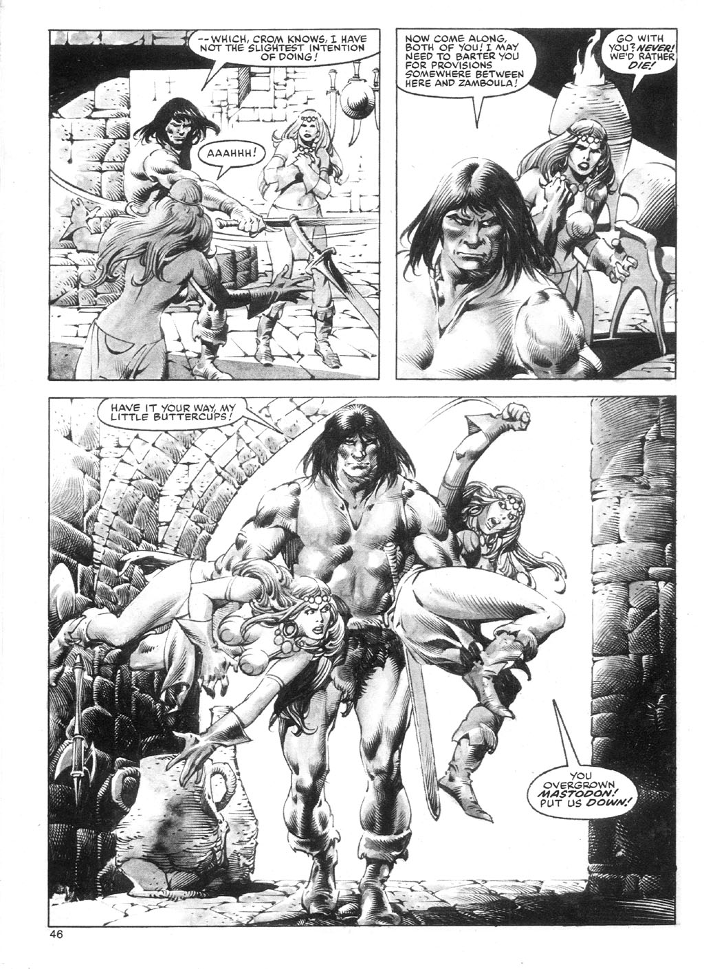Read online The Savage Sword Of Conan comic -  Issue #88 - 46