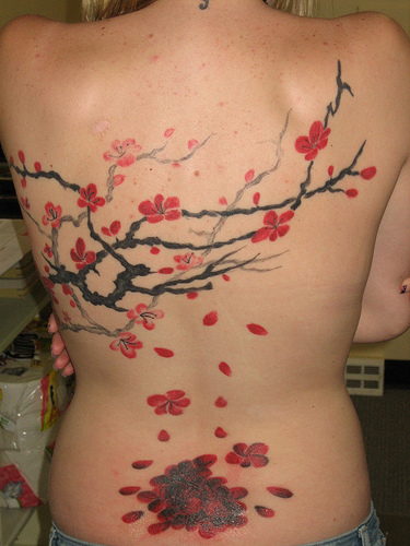 Cherry Blossom Tattoos. The cherry blossom has always been a very deeply