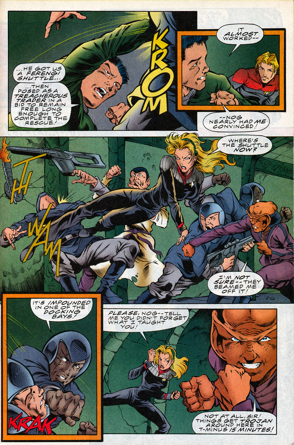 Read online Star Trek: Starfleet Academy (1996) comic -  Issue #15 - 20